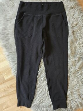 Calvin Klein Performance Waffle Knit Black Pants